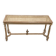 Banquette cannée style Louis XVI