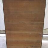 Vintage Clamshell Cabinet
