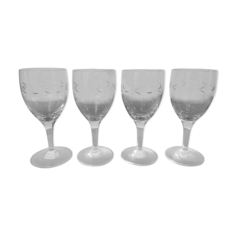Foot glasses 60s