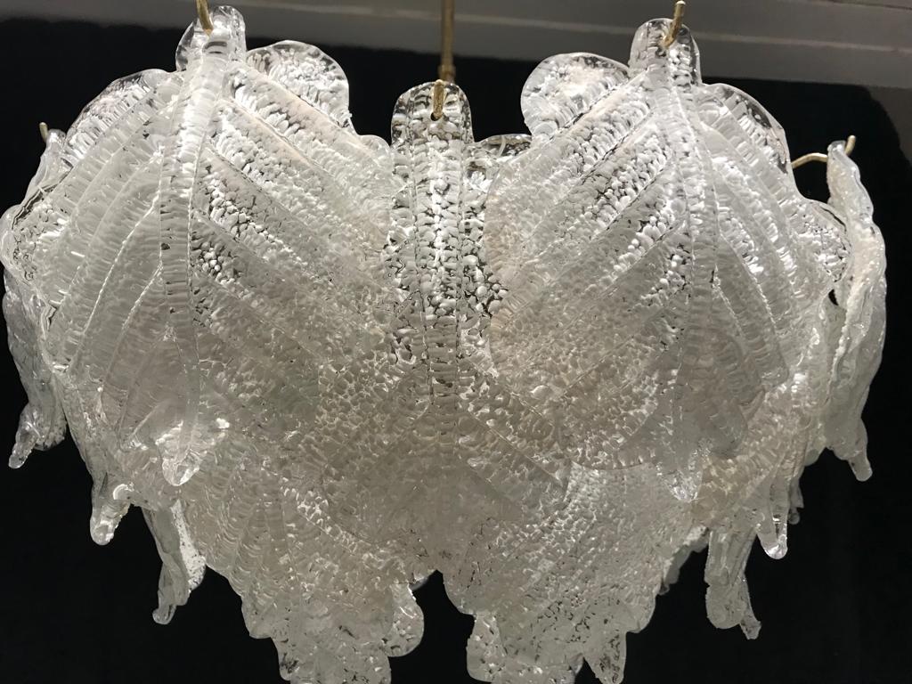 Mazzega chandelier 1960