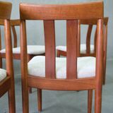 Mid-century teak dining chairs from Vamdrup stolfabrik, 1960s, set of 6