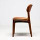 Set of 6 Danish rosewood dining chairs Model No 49 by Erik Buch