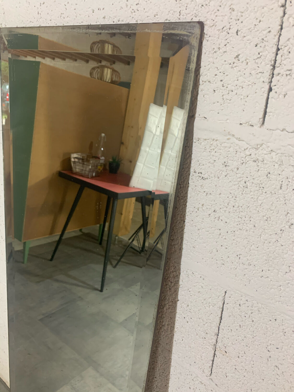 Miroir biseauté