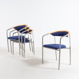 Set of 4 Henrik Tengler chairs 'Chairman' by Hansen & Sorensen Denmark