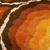 Vintage wool rugs , Italy 70s