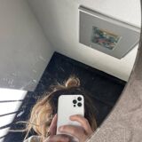 Art deco mirror pedestal table in walnut 1930