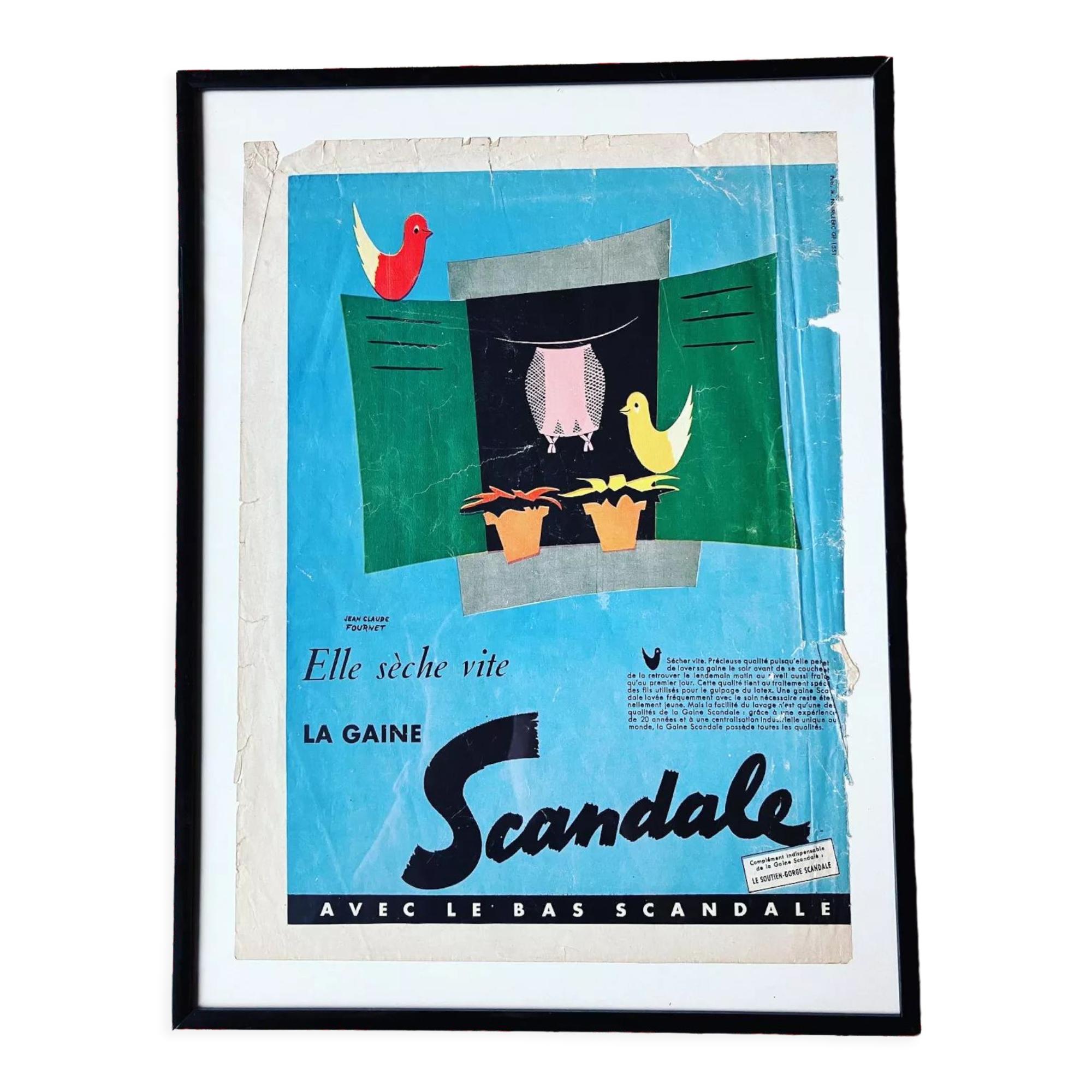 Affiche pub vintage