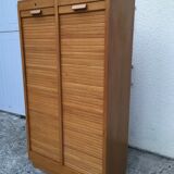Curtain filing cabinet