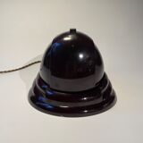 Jumo Bolide lamp in bakelite and copper