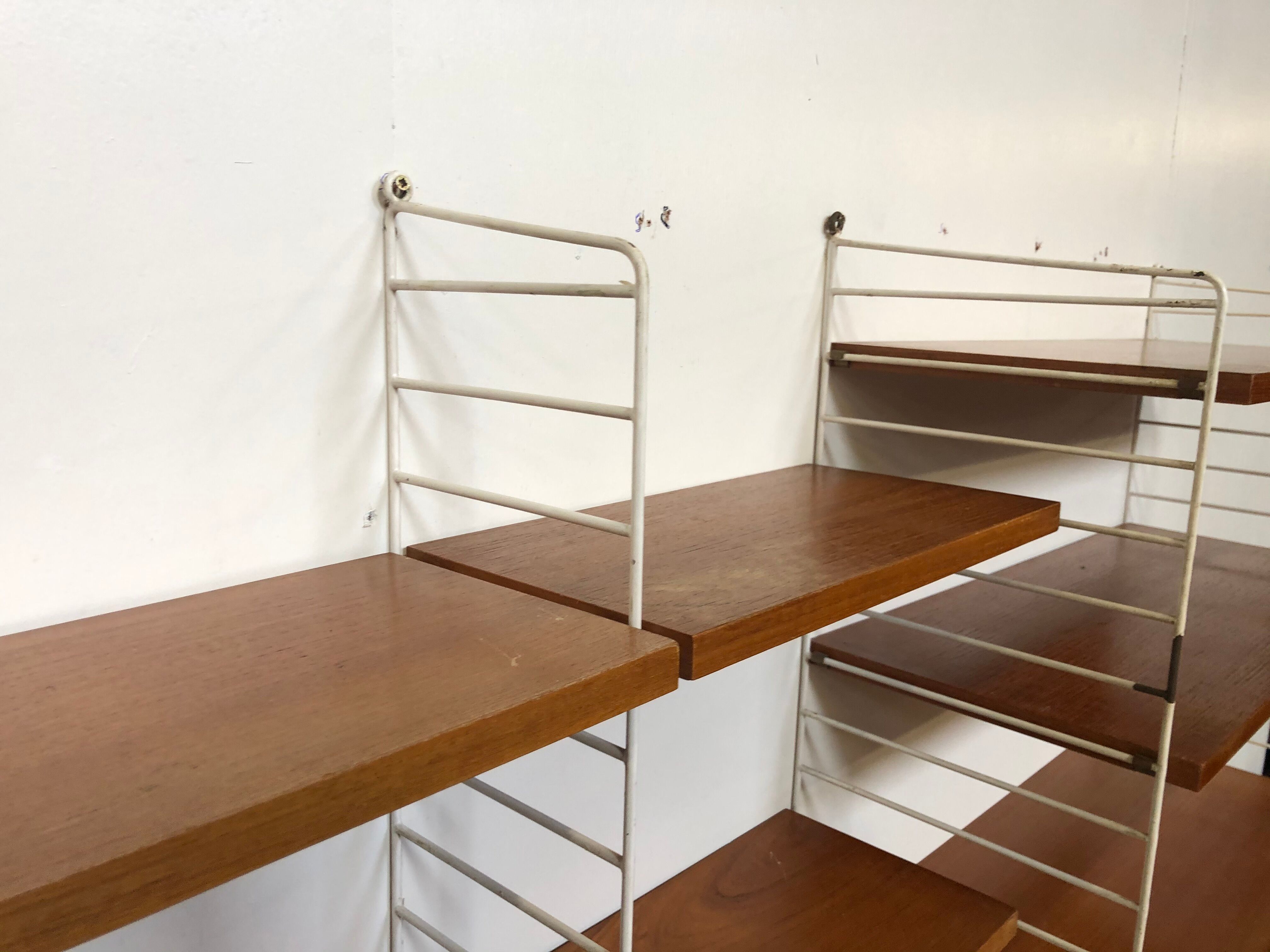 Nisse Strinning shelf wall system from the 1960s