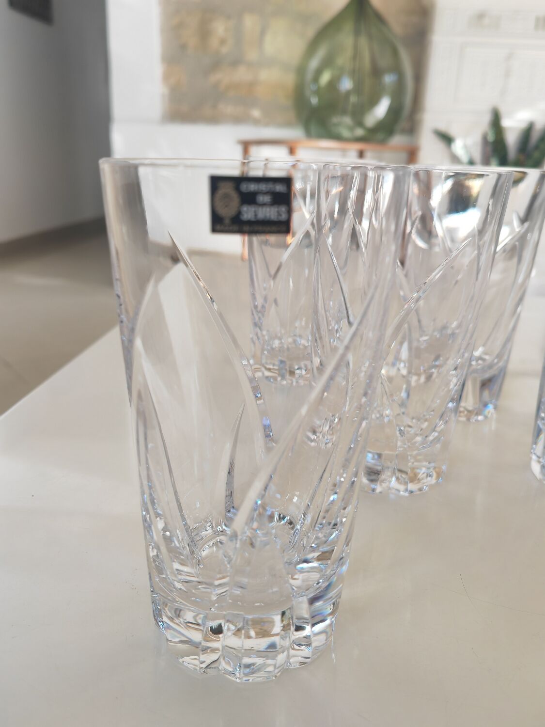 Niagara Cristal glasses from Sèvres