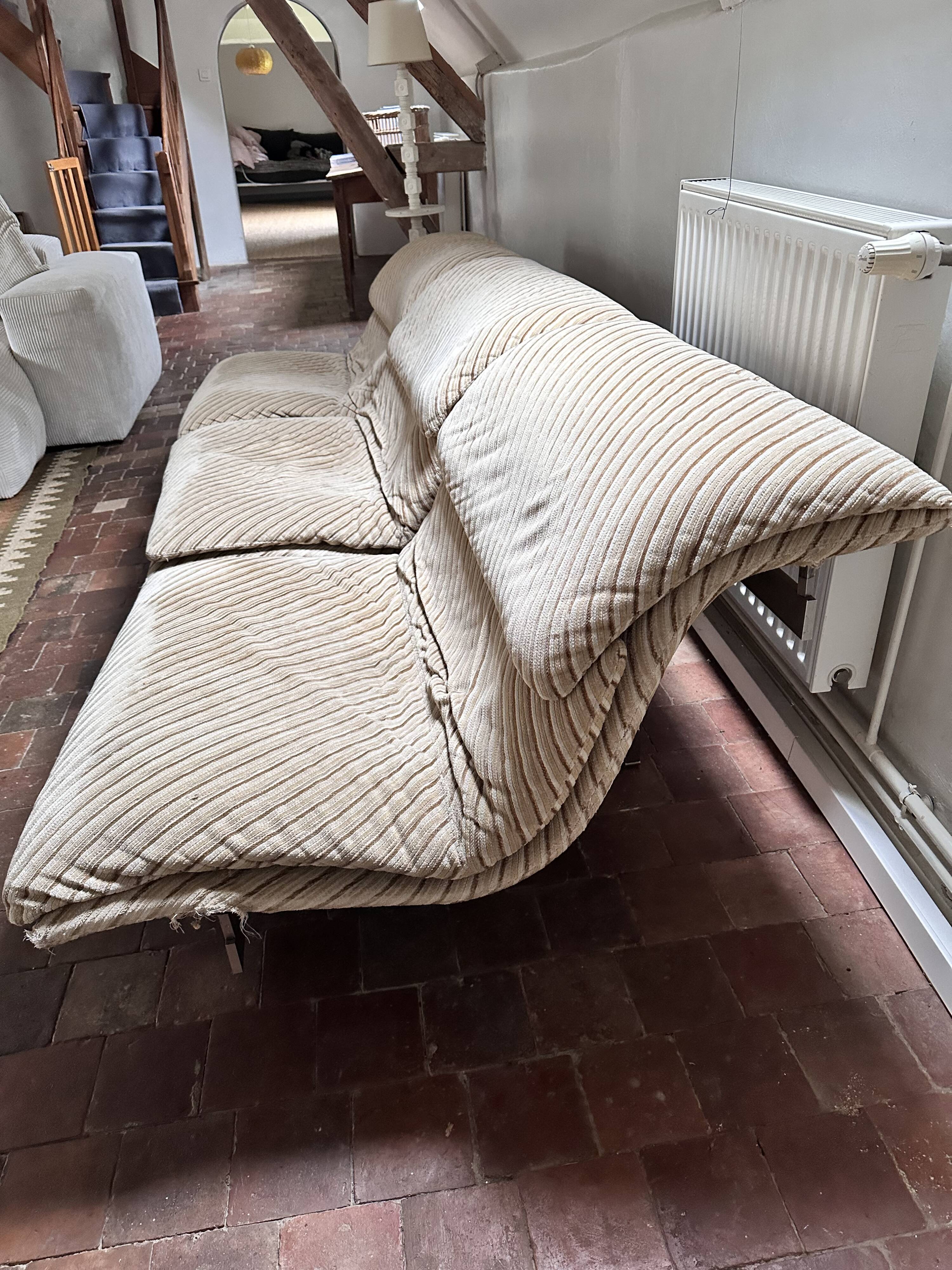 Sofa 3 Seater saporiti wave giovanni offredi