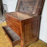 Mayan chest with drawer 19th