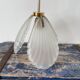 Shell suspension or shell in new electrified glass paste