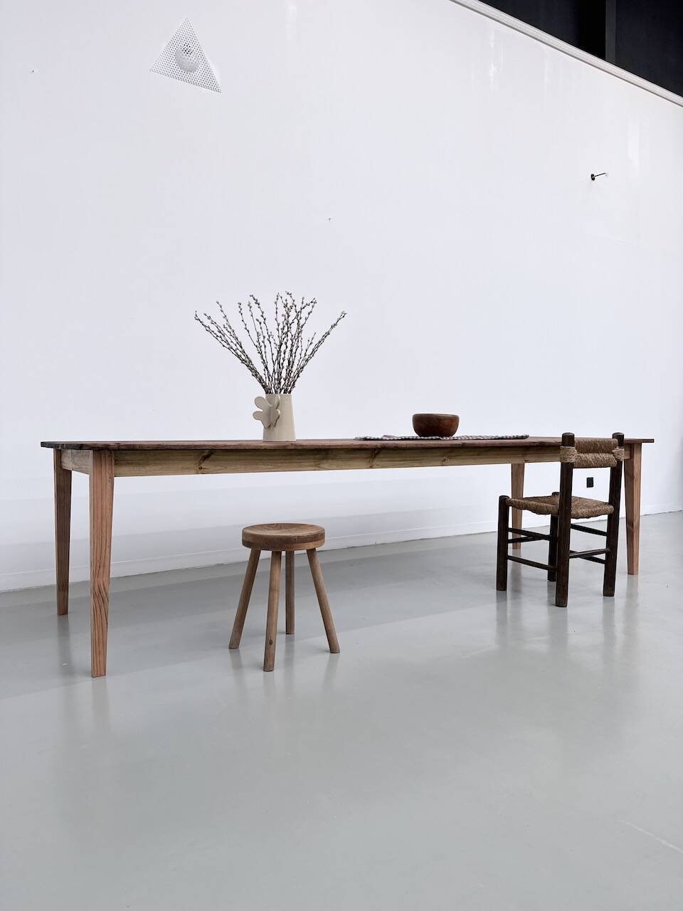 1950 pine farmhouse table 3m XL