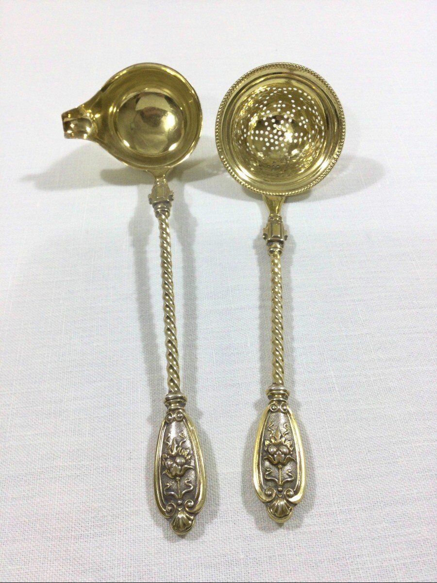 Sweden - sprinkler and ladle in vermeil