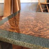 Coffee table Jean Charles Liviani 1980