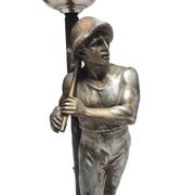 Lampe de chevet Art Déco, Pologne, années 1950