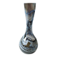 Dorotheenhütte designer vase. Blown glass with smoke swirls/volutes.