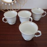 Set of 4 coffee mugs