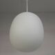 Vintage school lamp with frosted white glass shade, 1950s.