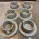 Vintage Virebent porcelain coffee service