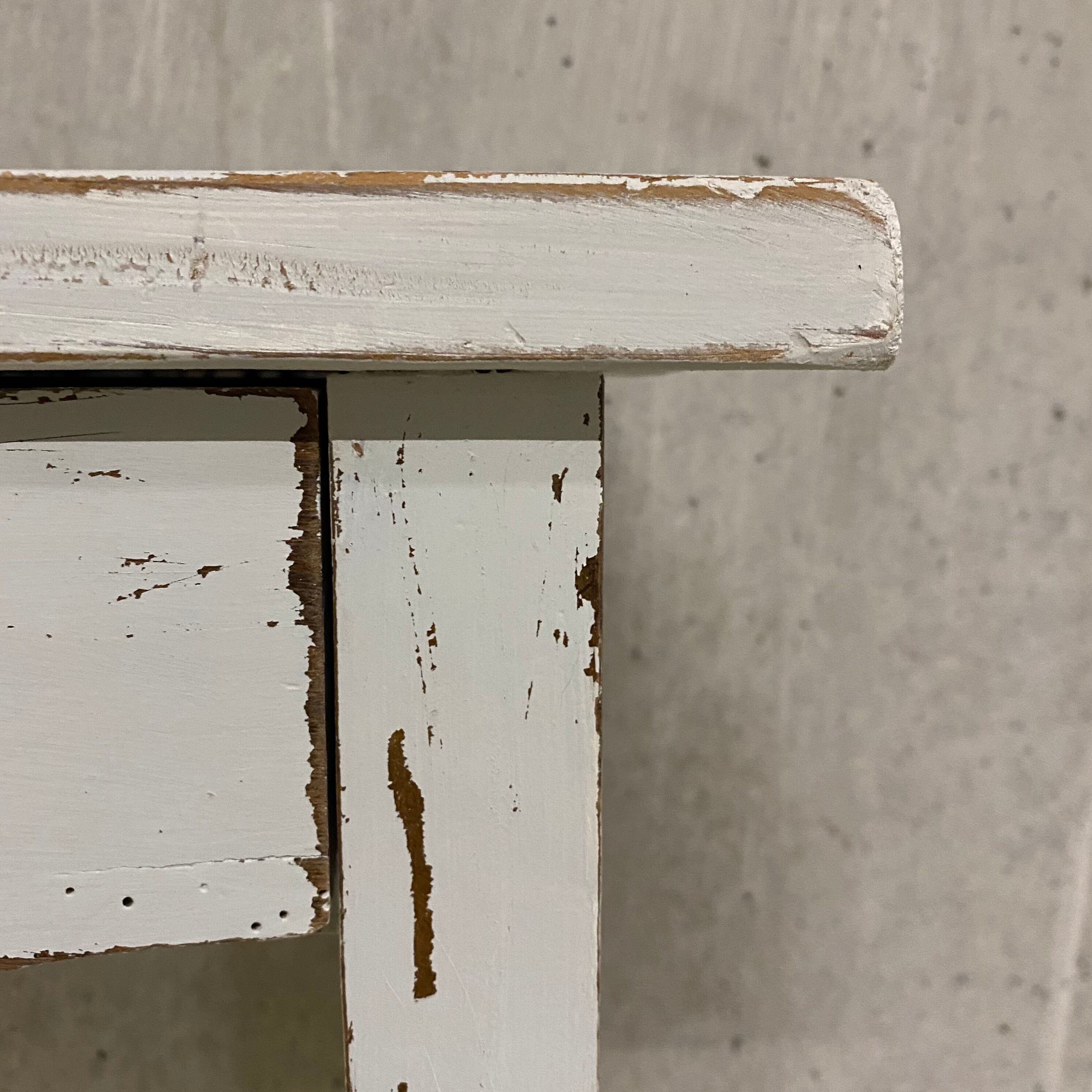 White side table