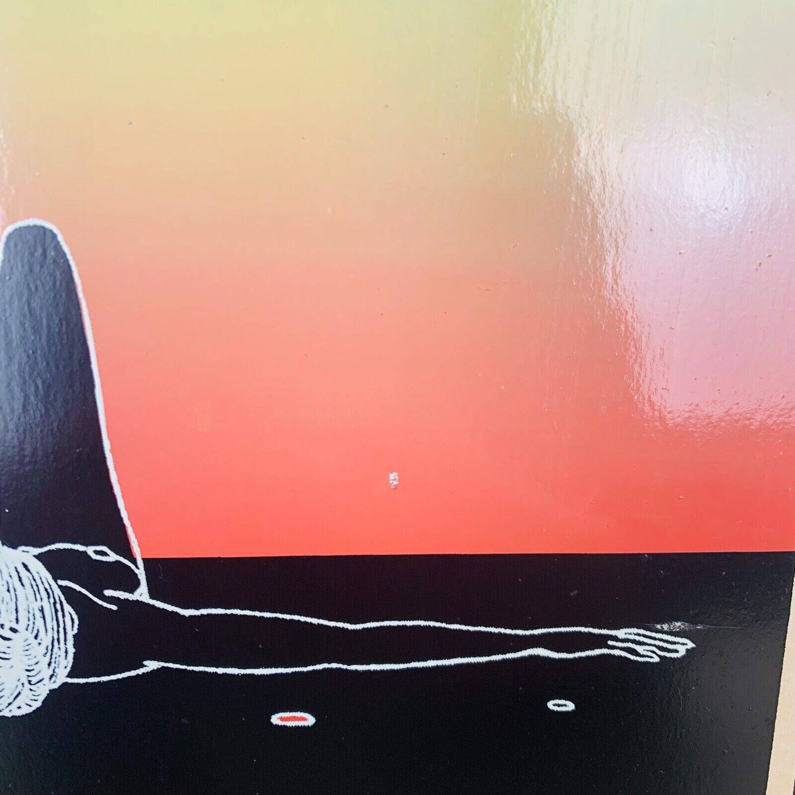 Nude silkscreen painting from the 80s