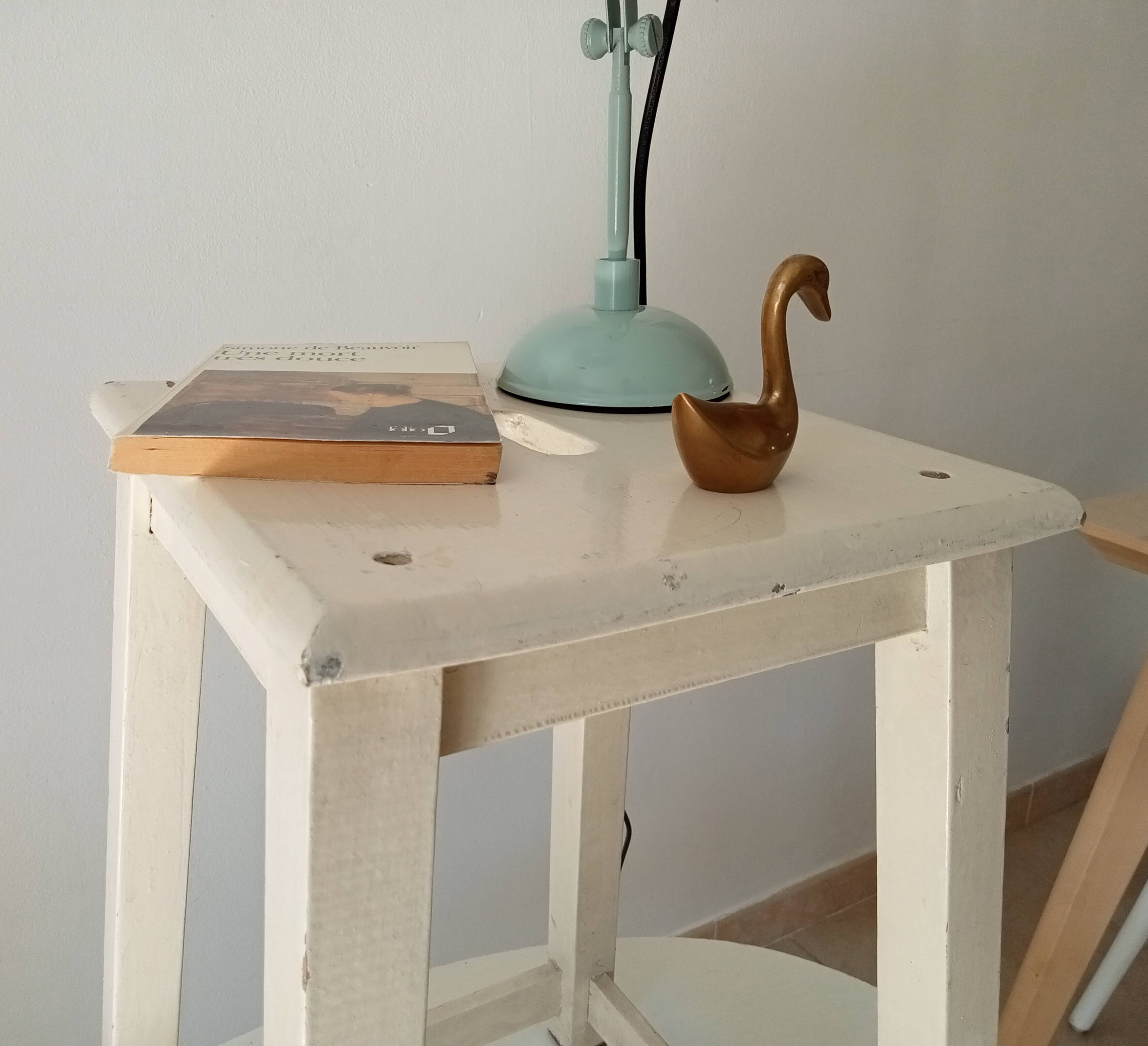 Vintage wooden stool