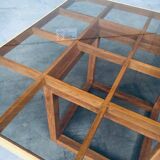 Postmodern Octagonal Square Dining Table, 1980s