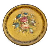 Antique Napoleon III tray hand painted