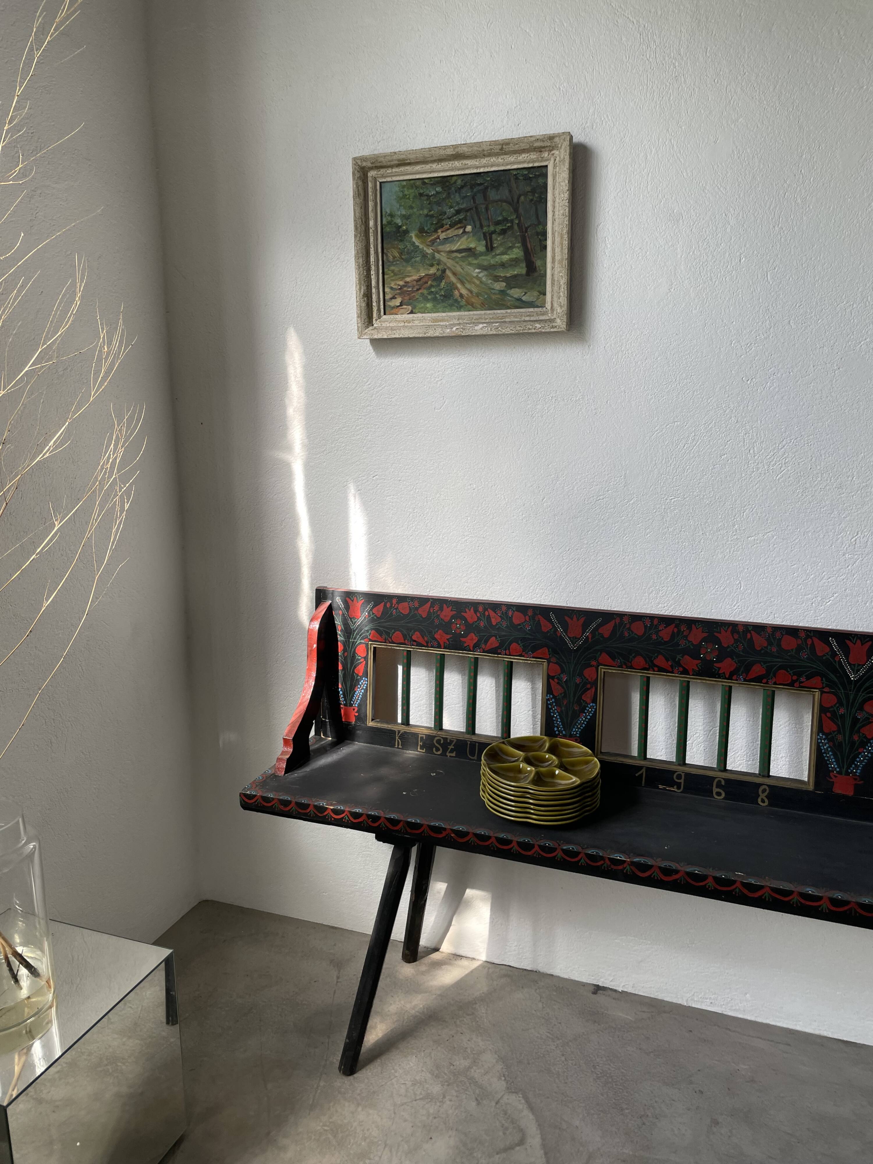 Set of 8 Gien oyster plates