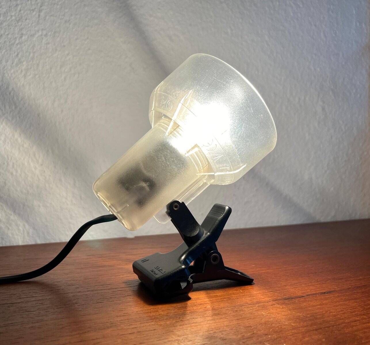 Clamp lamp or postmodern shelf by Lival, Finland, 1980s