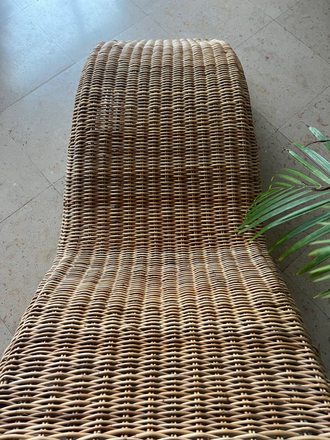 Vintage IKEA karlskrona rattan lounge chair by Karl Malmvall
