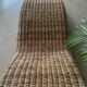 Vintage IKEA karlskrona rattan lounge chair by Karl Malmvall