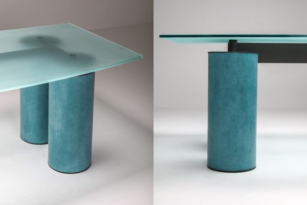Bureau de table Massimo Vignelli 'Serenissimo' pour Acerbis 1970