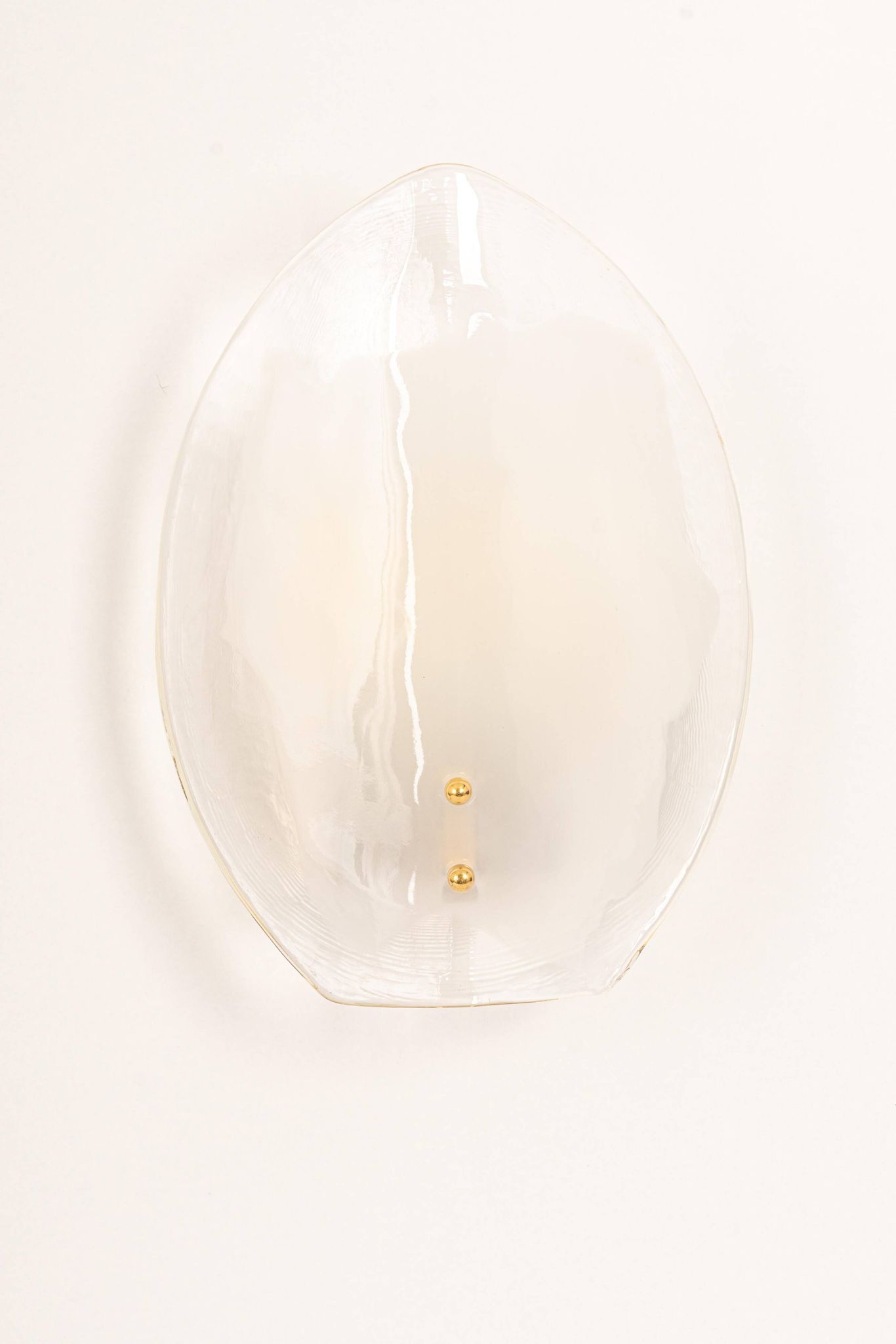 Kalmar wall sconces in brass and Murano glass, Austria, 1970s.
