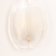 Kalmar wall sconces in brass and Murano glass, Austria, 1970s.