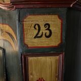 19th century Fribourg painted wardrobe
