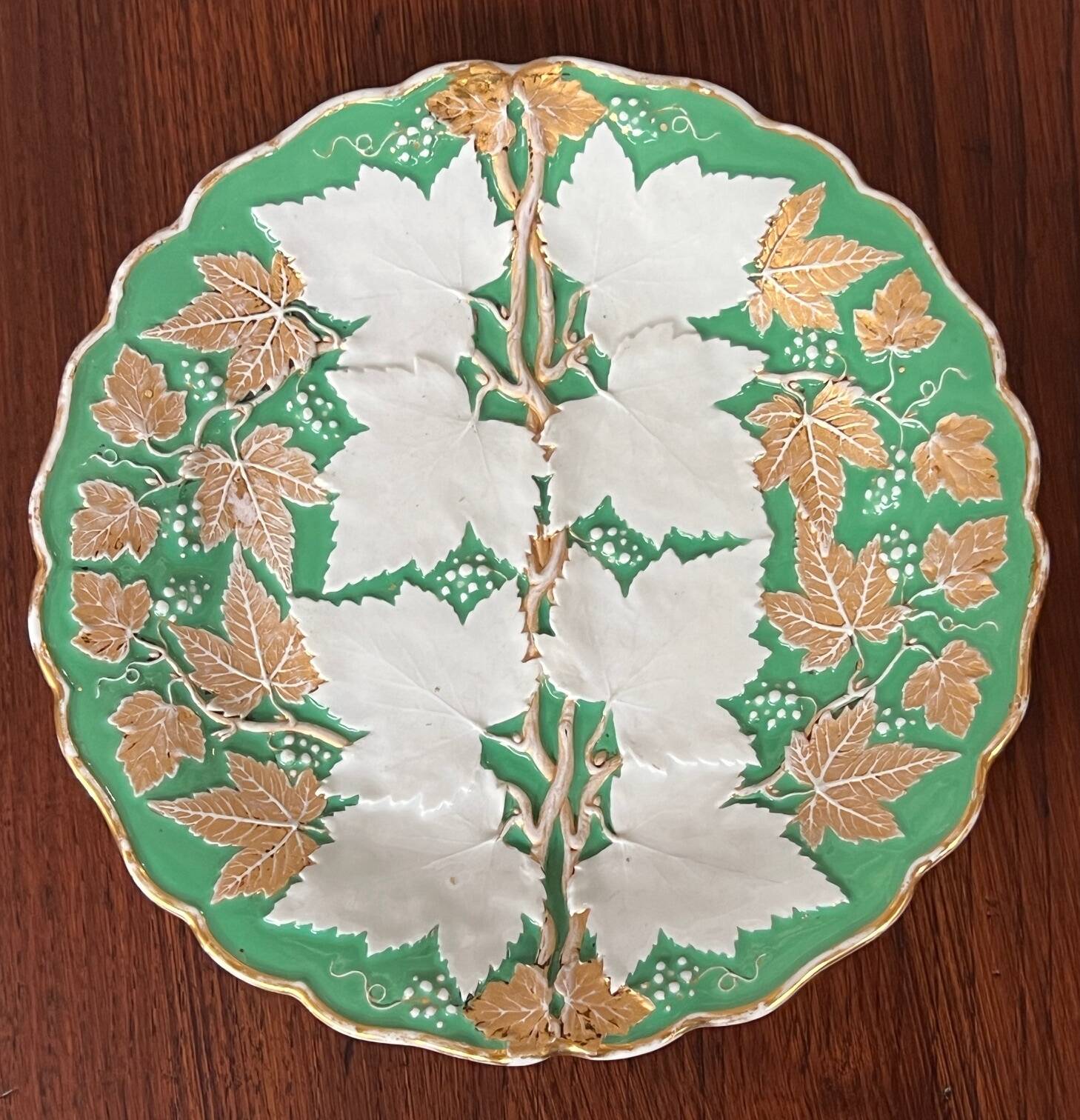 Decorative plate Meissen.