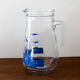 Vintage orangeade lemonade glass service