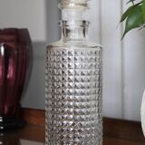 Carafe en verre pointes de diamants