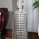 Diamond-tipped glass carafe