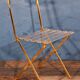 Folding chair "Les Invisibles" Lebovici 1970s