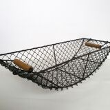 Two metal baskets