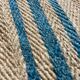 Hemp grain bag, blue stripes