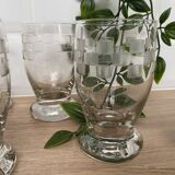 Set of 6 glasses