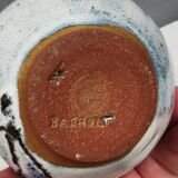 A beautiful little spherical vase from Danish Barholt Ceramics, 1970s–80s.