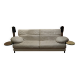 White leather sofa Paolo Piva (Designer) model ARCA for B&B