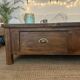 Wooden coffee table